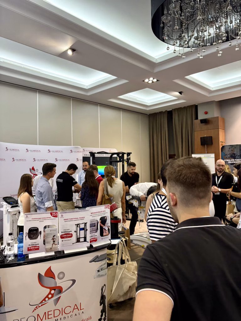 reo medical la congresul national al fizioterapeutilor