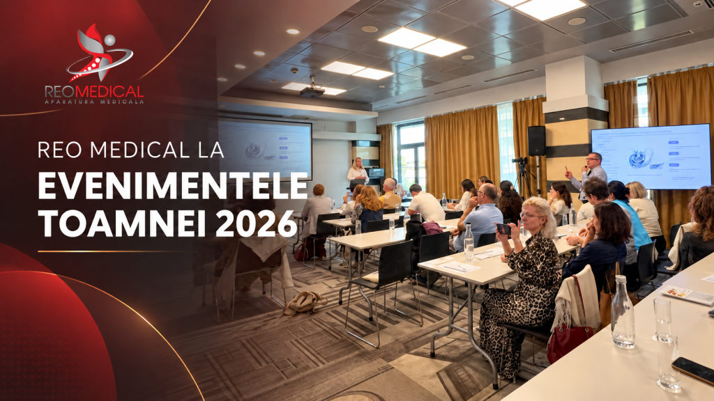 REO Medical la evenimentele medicale ale toamnei 2026